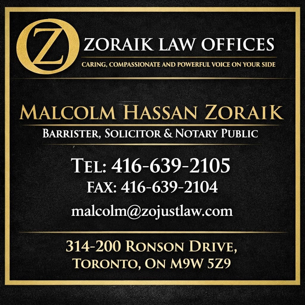 Malcolm Hassan Zoraik - Zoraik Law Offices